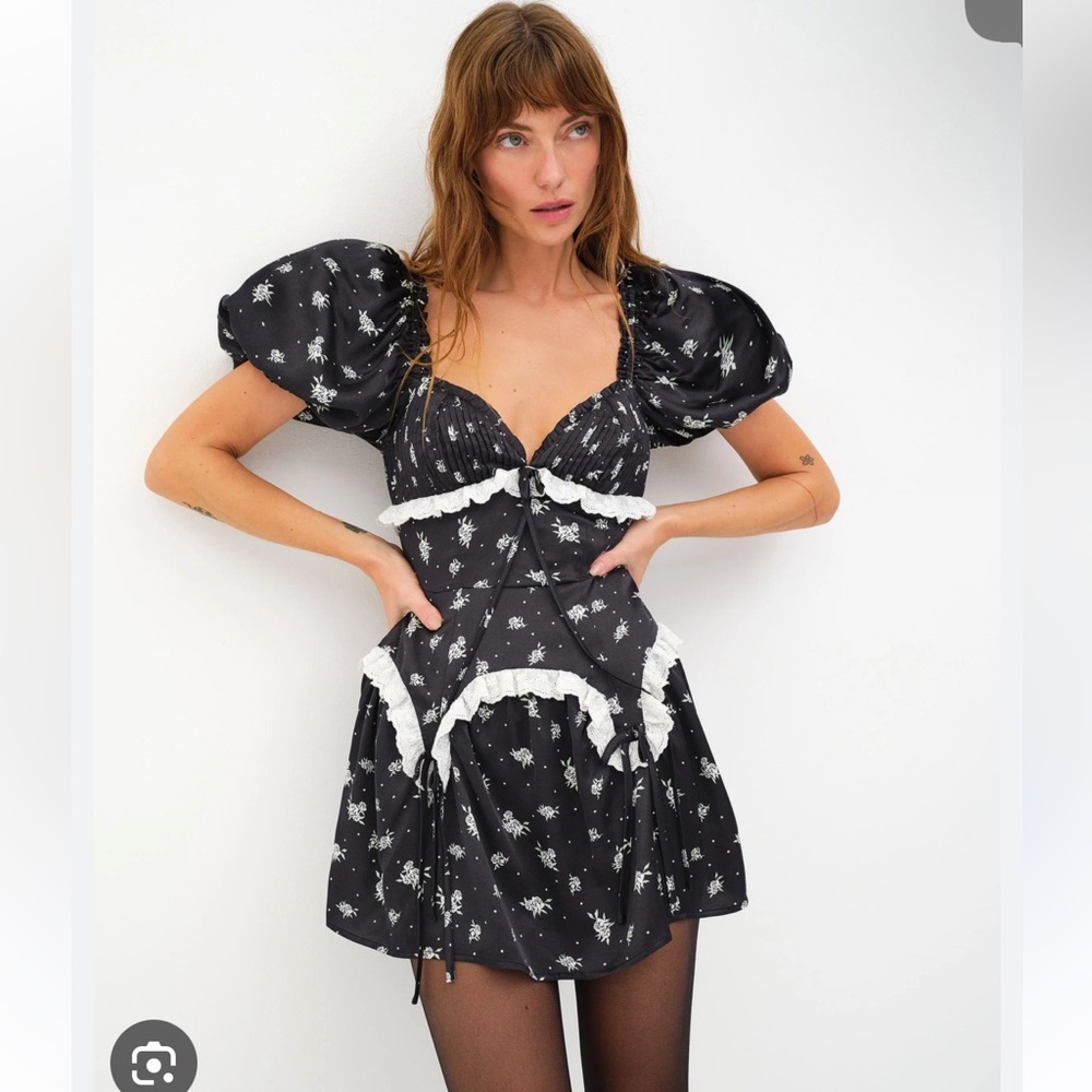 For Love and Lemons Damaris Mini Dress - M